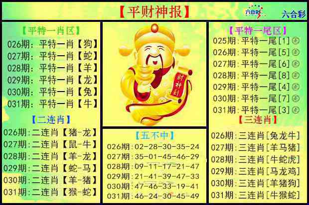 031期平财神报[图]